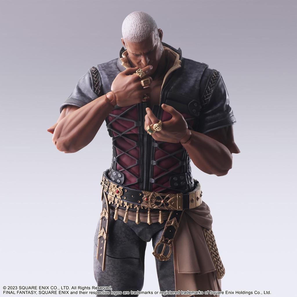 Final Fantasy XVI Bring Arts PVC Painted Movable Figure <Hugo Kupka>