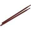 1pair Mahogany Drum Mallet Professional Percussion Accessories Red Wooden Drumsticks Practical Mahogany Sticks Instrument