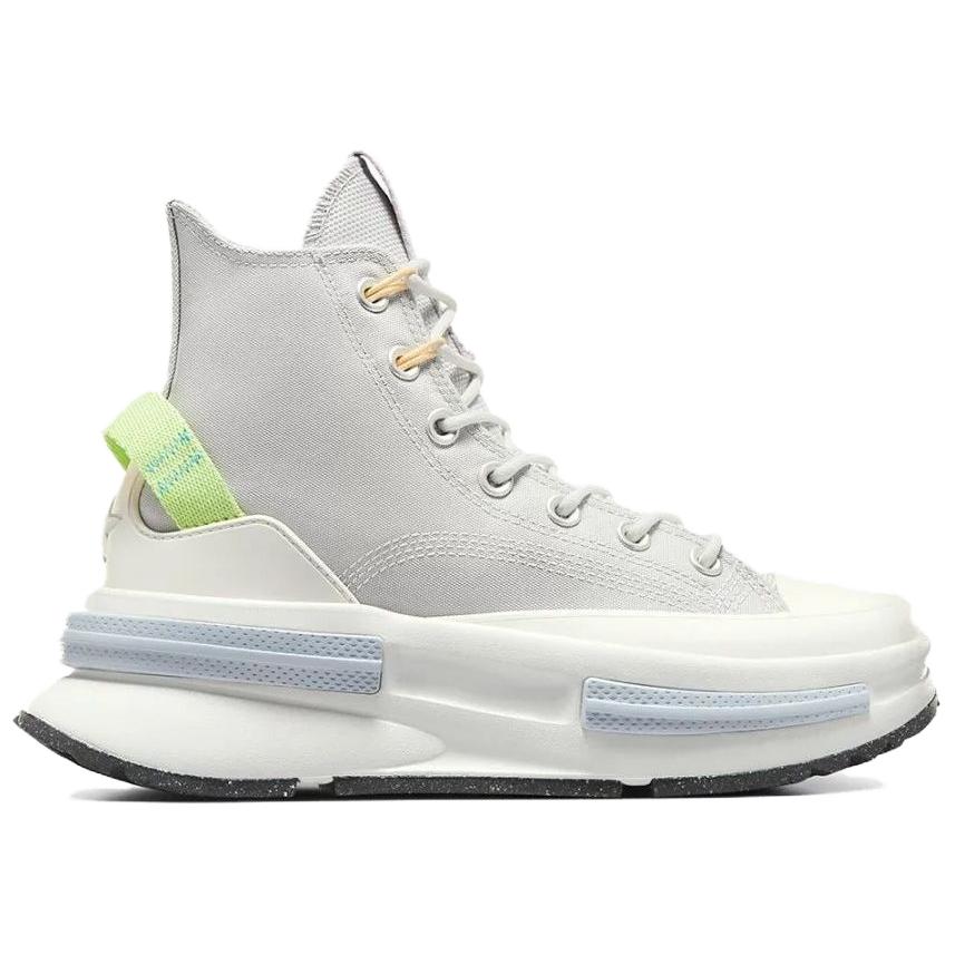 Converse Run Star Hike High Top Canvas Shoes Unisex Sneakers Gray A07609C