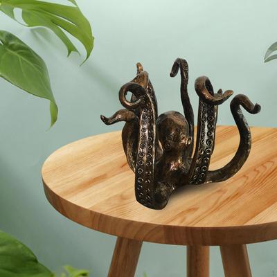 Marine Figurine Dekorative Simulation Kunst Handwerk Sammeln Meer Tier Statue für Bücherregal Wohnzimmer