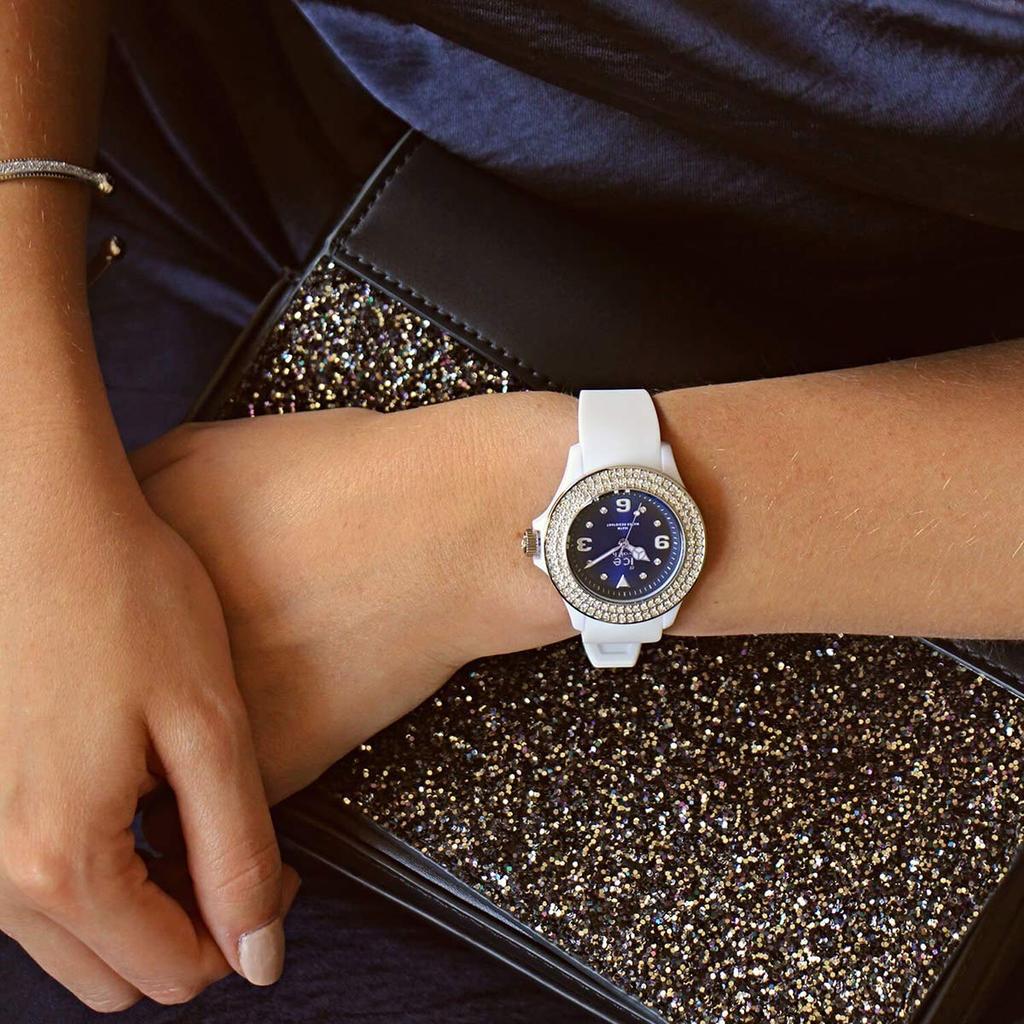 Authorized Dealer Ice Watch Watch Wristwatch 017234 Ice Star White Deep Blue Small [Ice-watch] Ladies' [ICE Star]