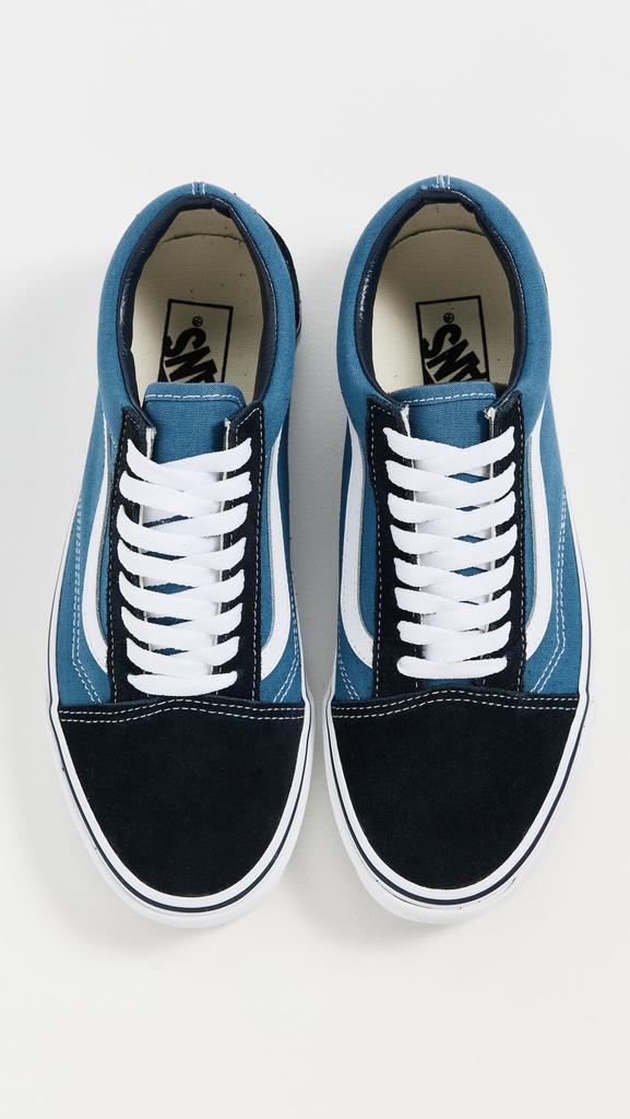 (38.5 EU, Blue) - Vans Unisex Adults' Old Skool Low-Top Sneakers