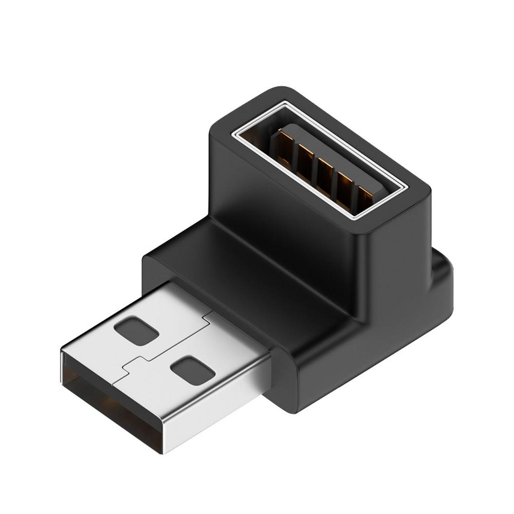 90 270 Degree Angle USB 3.1 Connector Adapter Male to Female Left Right Up Down Angle USB to USB3.1 Adapter Extension Converter