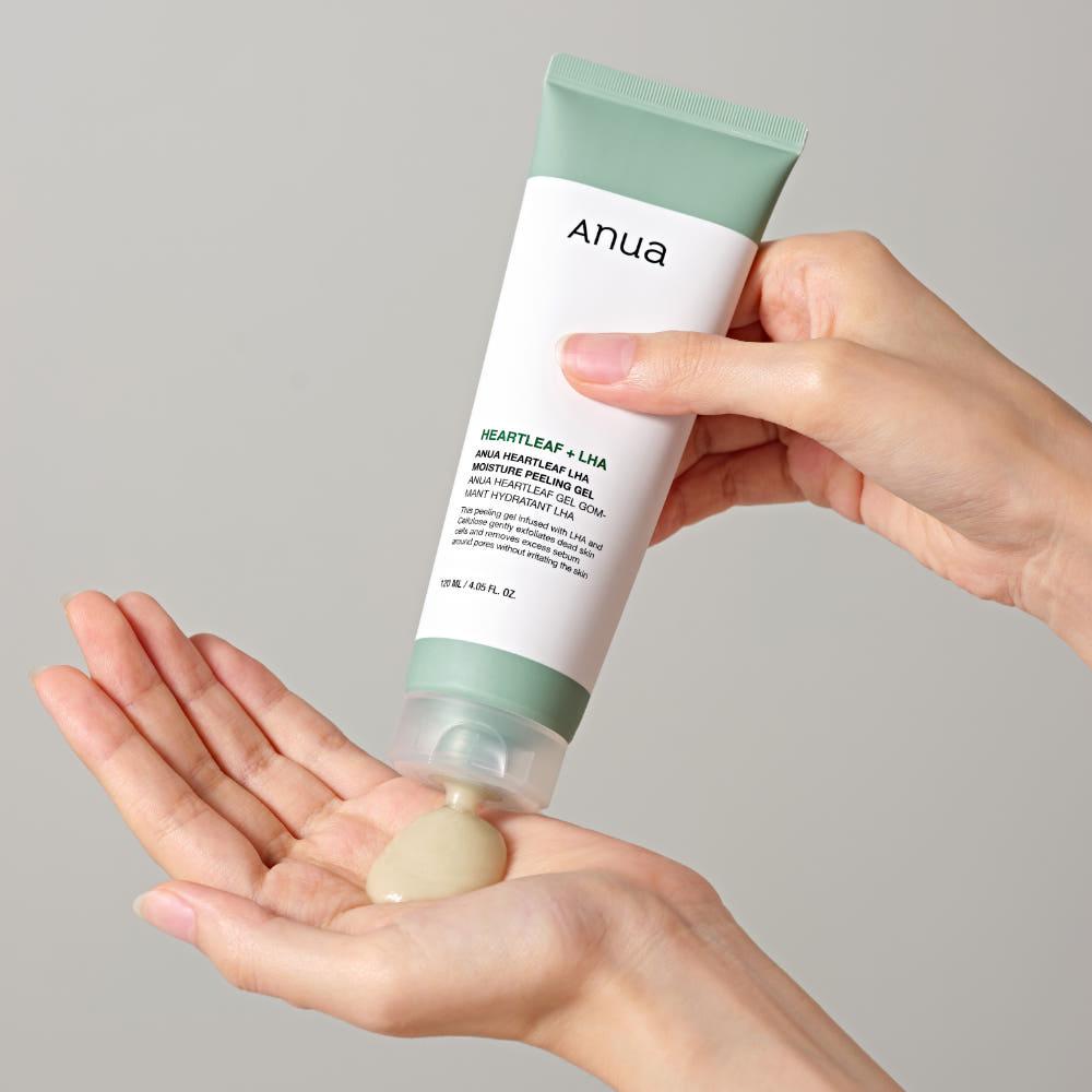 Anua Heartleaf LHA Moisture Peeling Gel 120ml – Mild Peeling, Calming Care, Korean