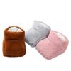Usb Electric Heater Foot Warmer Heated Comfort Plush Cushion Couple Warm Foot Cover Feet Heating Pads For Home Sleeping