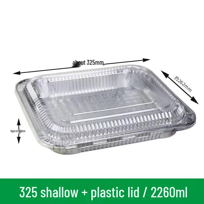 

SMVP Large Aluminum Foil Container Set with Lids