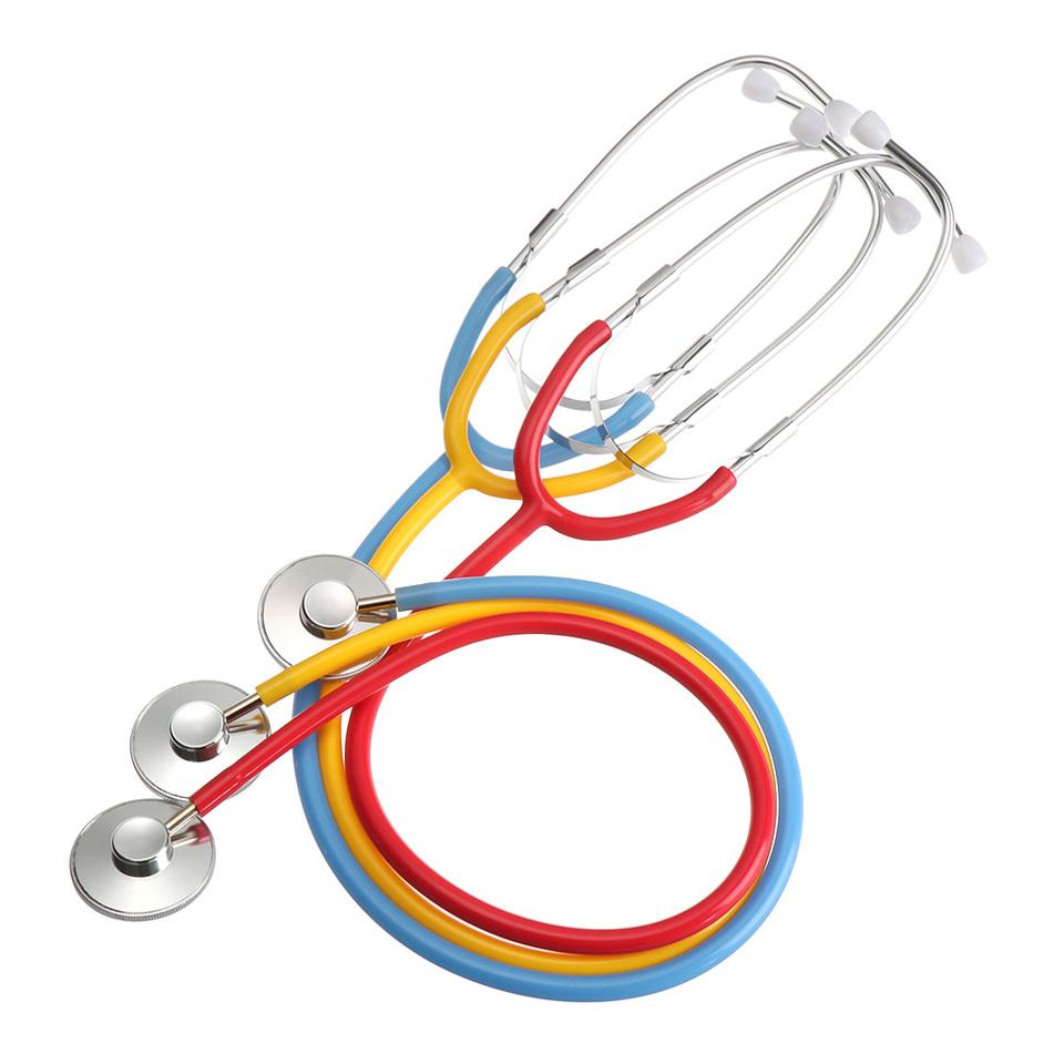 Kids Stethoscope Toy Simulation Doctor Playthings Playing Fun Medical Role Child Family Pretend Doctor Play Game for Children's Birthday Celebration