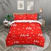 Christmas Bedding Set Soft Duvet Cover Set Quilt Cover With Pillowcases For Bedroom Decor Birthday Gift Christmas Gift Home Deco