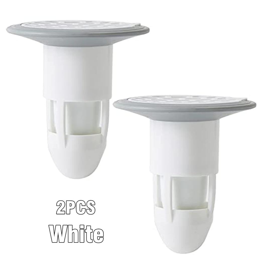 2pcs Deodorant Drain Core Toilet Bathroom Floor Drainer Cores Sewer Pest Control Silicone Anti-odor Artifact Water Seal No Smell