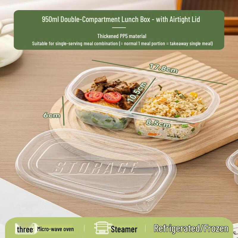 Disposable Divided Food Container