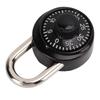 Dial Combination Lock Waterproof Heat Treatment Hardened Steel Security Padlock for Gym