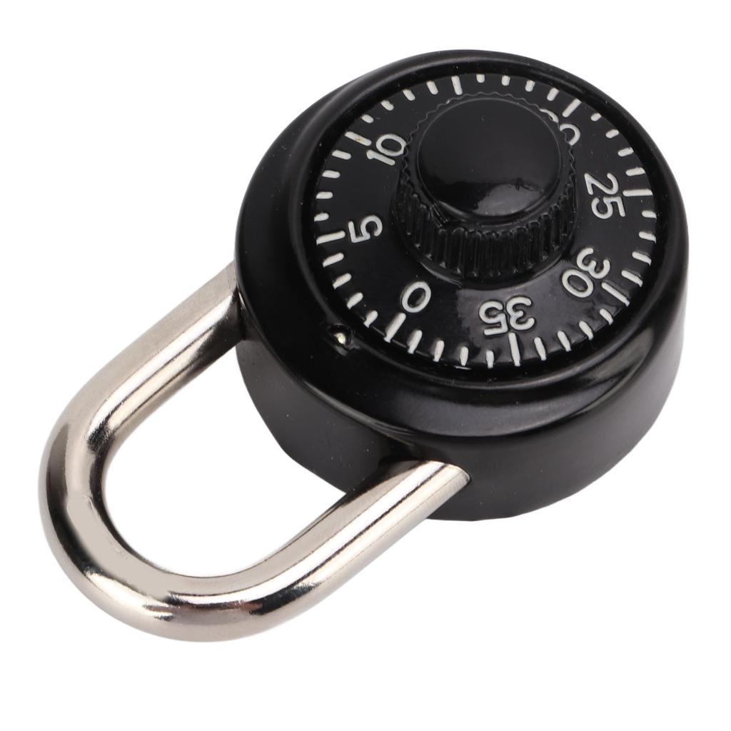 Dial Combination Lock Waterproof Heat Treatment Hardened Steel Security Padlock for Gym