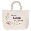 Beach Bag with Rope Handle Exceptional Gymnast Birthday Christmas Gift | Large Tote Bag &; Sport