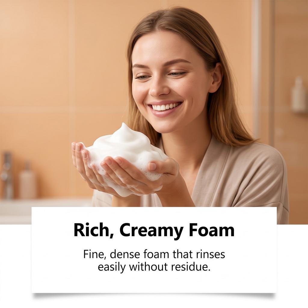Persimmon Fresh Shower Gel Gentle Cleansing, Fresh Smell, Moisturizing and Hydrating, Suitable for Sensitive Skin