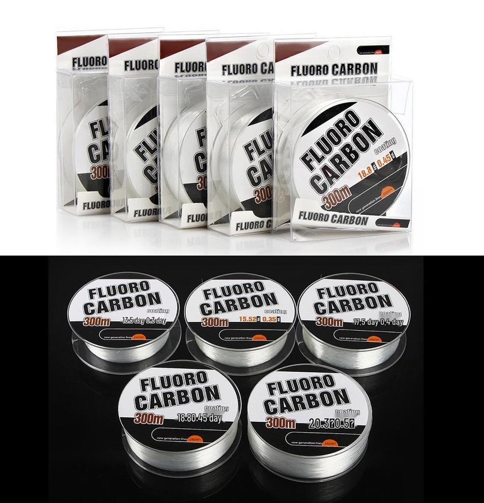 FISHKING Nylon Fiskelina 300m Kolimitation Lure & Leader för Havsfiske