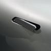 LHD Car Black Carbon Fiber Door Handle Exterior For KIA EV6 Accessories 2022 EV 6 CV ~2023 Door-Handle-Cover Car