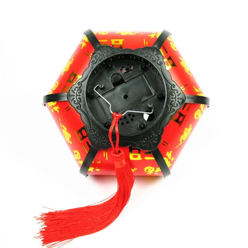 Portable Lantern Chinese LED Lantern Spring Festival Luminous Lantern ABS Material Home Decorative Lanterns for Children