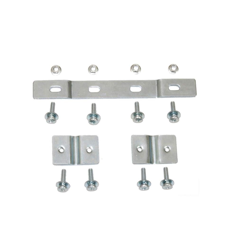 Sentan Industriell Stor Bred Cykelkorg Fram i Rostfritt Stål med Fäste i Rostfritt Stål (sentan) """Det är stort!""" "DeCargo" Fästen, D-54ST