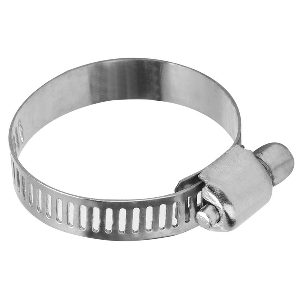 Stainless Steel Hose Clamp,   Pipe Clamp with Gr Mechanism, Reusable Hose for 20-35mm Diameter Hoses