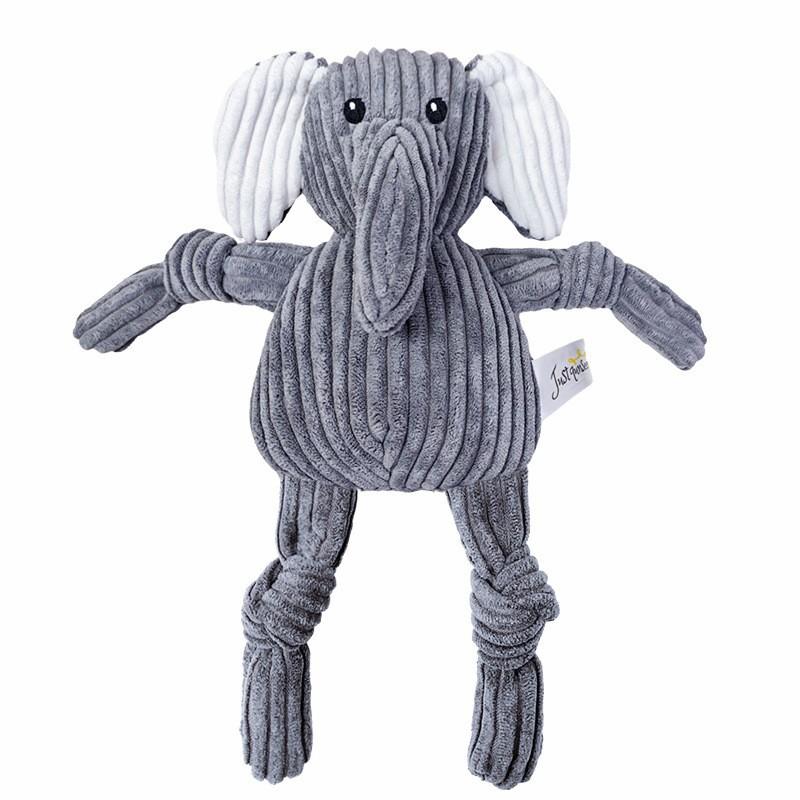 

Pet Plush Toy Fashion Simple Animal Relief Grinding Doll Sound Style Practical Elephant