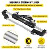 Hydraulic Outboard Steering Kit 300HP, Hydraulic Steering Kit Helm Pump,Hydraulic Boat Steering Kit with 22 Feet Hydraulic Steering Hose for Boat