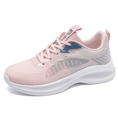 New Running Shoes Ladies Breathable Sneakers Summer Light Mesh Air Cushion Women's Sports Shoes Outdoor Lace Up Training Shoes