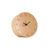 Solid Wood Retro Alarm Clock - Silent Bedside Table Clock