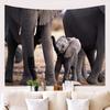 3d Wild Animal Pattern Painting Wall Cloth Tapestry Colorful Vibrant Decoration Blanket Multipurpose Tablecloths Beach Towels