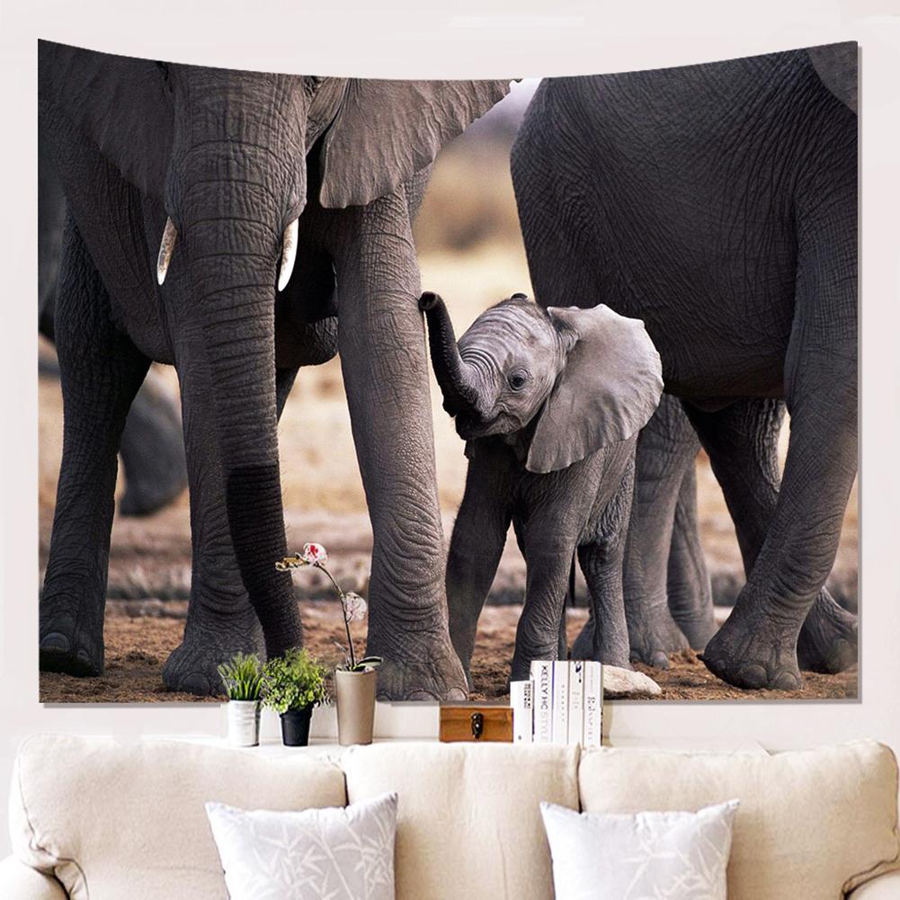 3d Wild Animal Pattern Painting Wall Cloth Tapestry Colorful Vibrant Decoration Blanket Multipurpose Tablecloths Beach Towels