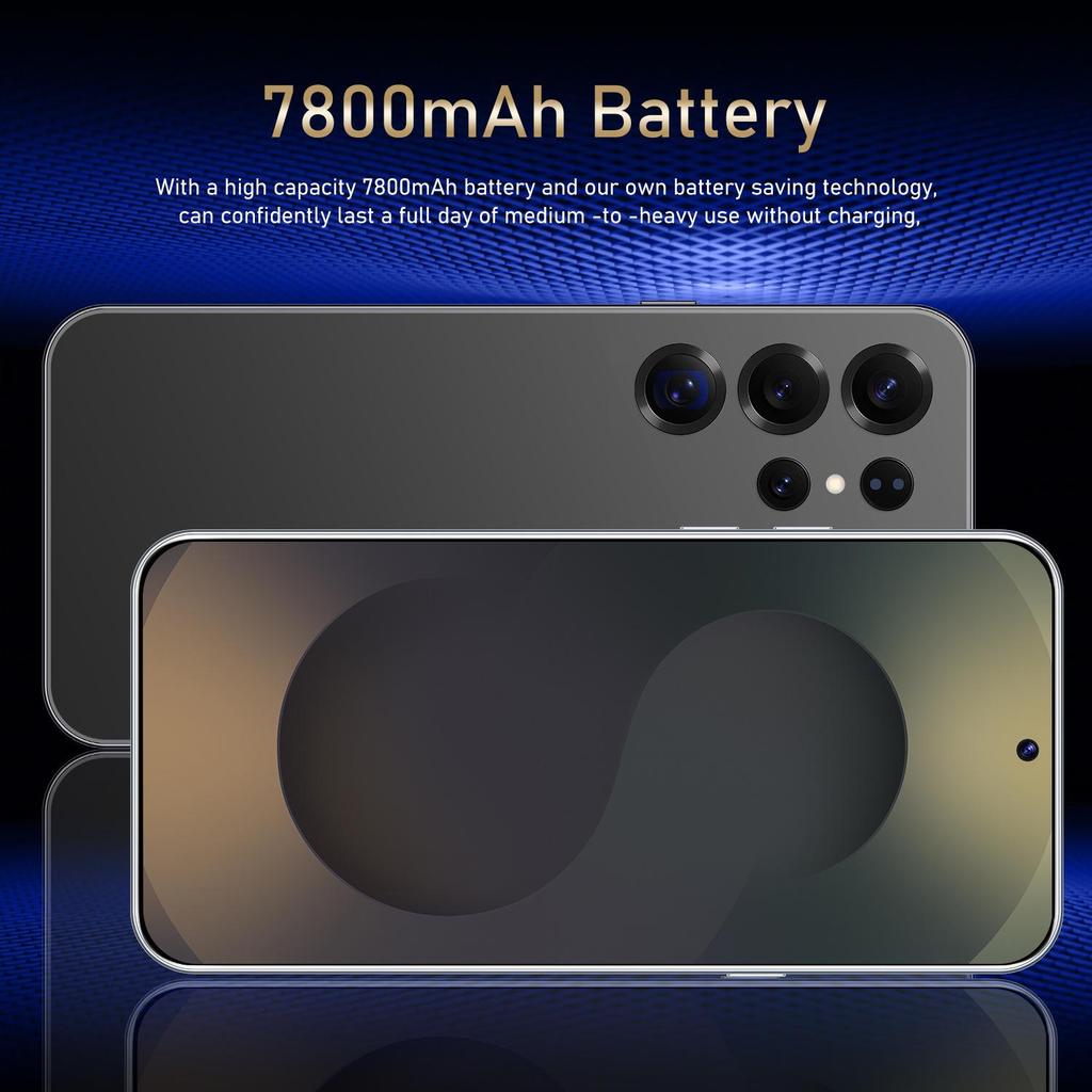 Model S25 7.3-inch Full Screen Smartphone with 16GB+1TB Storage