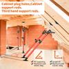 1pc Strong Load-bearing Capacity Telescopic Support Rod Quick Support Pole  Renovation