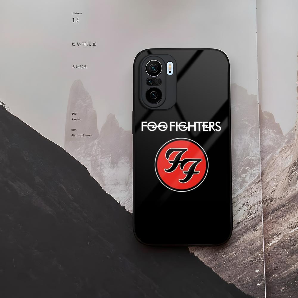 Foo Fighters Rock Music Phone Case Tempered Glass For Xiaomi 15 14 12 Lite Pro 13 11t Lite POCO M6 M5 X6 X5 X3 F5 F6 Pro Cover