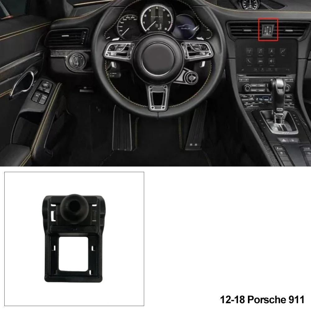 Car Phone Holder Auto Air Vent Stand Dashboard Mount Fixed Bracket Dedicated Base For Porsche 718 918 Macan Cayenne Panamera