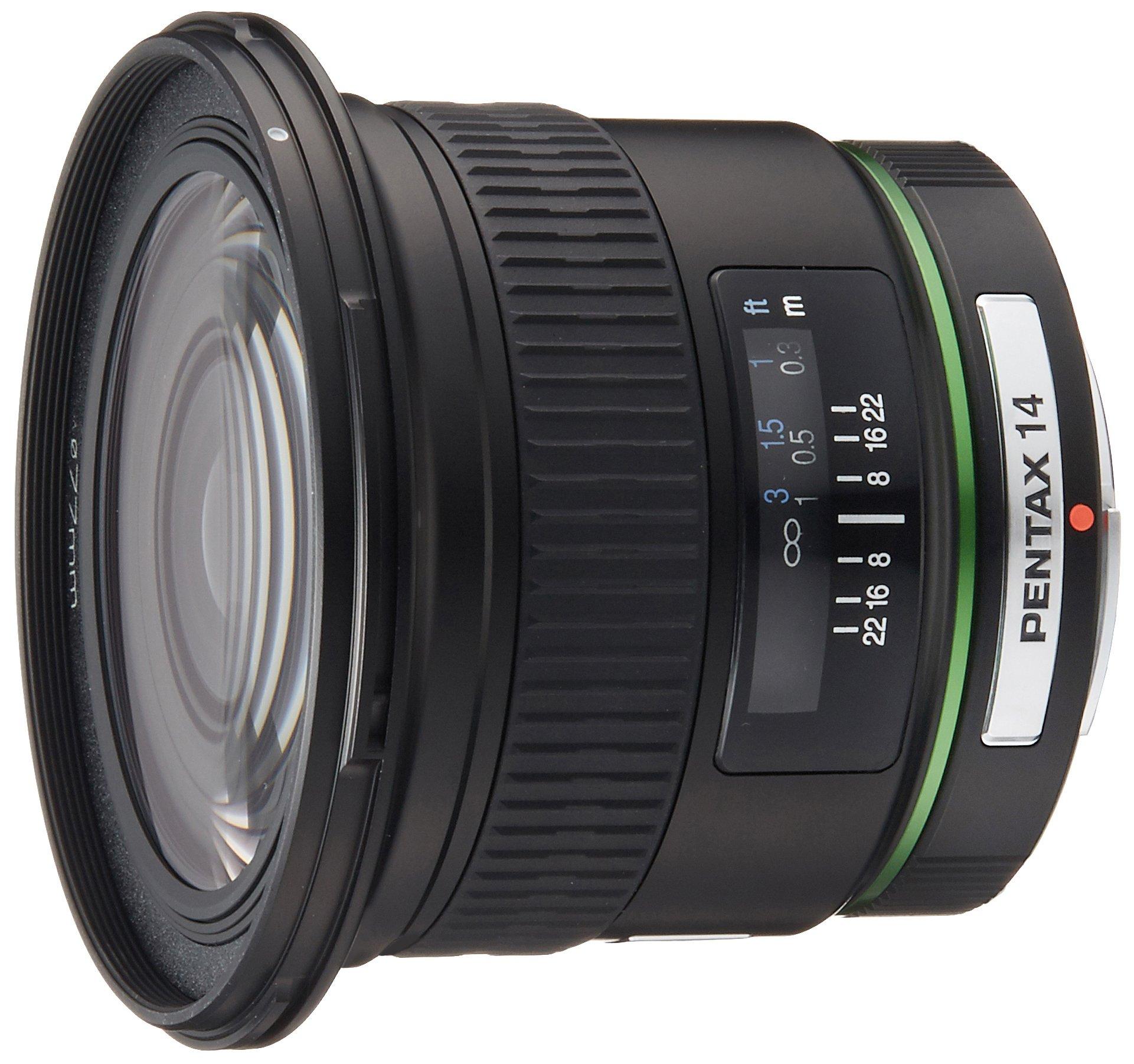

PENTAX Ultra Wide Angle Single Focus Lens K mount size 21510 DA14mmF2.8ED[IF] APS-C чорний
