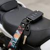 1 Pair Nylon Wristband Keychain With Unique Style For Car Key And Backpack Accessories Universal Key Strap Lanyard