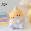Nervousness Relief Toy Stress Cartoon Cat Soft Stretchy Fat Kitten Squeeze Relaxation Anxiety Reduction Animal Sensory Party Favors Gadget