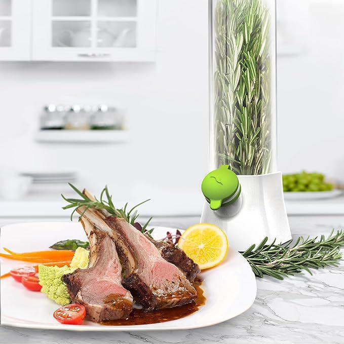 Shein Eco-friendly Vegetable Preservation Box - Anti-crush Vanilla & Cilantro Fresh-keeping Cup