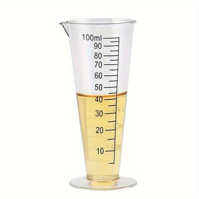 100-ml-Messbecher aus lebensmittelechtem Kunststoff mit Skala – BPA-frei, ideal für Küche und Gastronomie