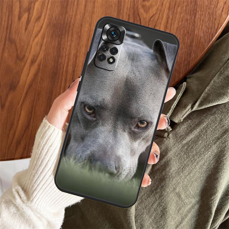 Pit Bull Lovely Dog Pitbull Case For Xiaomi Redmi Note 14 Pro 13 12 11 10 15 Pro Plus Redmi 15 C 13 10C 12C 14C 13C Cover