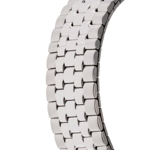 TIMEX Easy Reader Watch, 38mm, White Dial, Stainless Steel, Mineral Glass, Quartz Movement, American Brand, TWG063200, Unisex, Silver, Box Set, TWG063