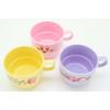 OSK Kirby Plastic Cup, 230ml, Made in Japan, Dishwasher and Microwave Safe, with Handle, Stylish and Cute, Antibacterial, Shatter-Resistant, Unisex, S
