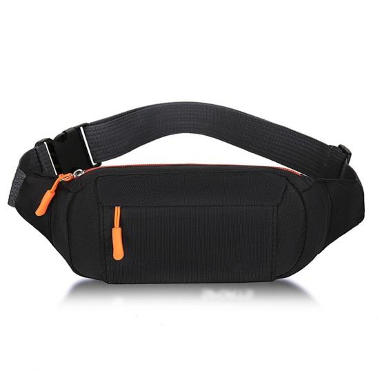 Yousheng Jogging Fanny Pack Mini Crossbody Bag Sports Waist Bag 3 Pockets Travel Wallet Chest Bag for Men Women Running Travelling Hiking