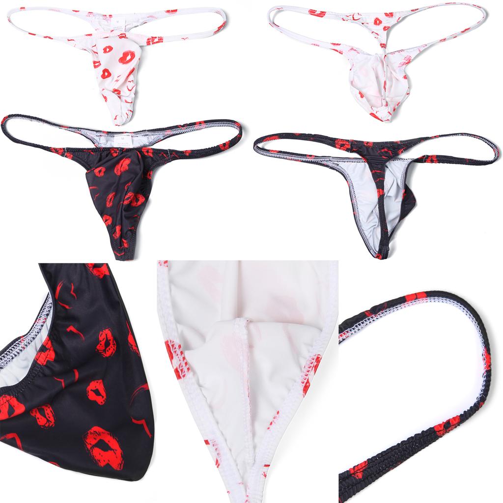Men's Sexy Jockstrap T Back Open Bottom Seamless Low Waist Anal Lingerie Long Penis Thong G String Mini Micro 18 Adult Clothing