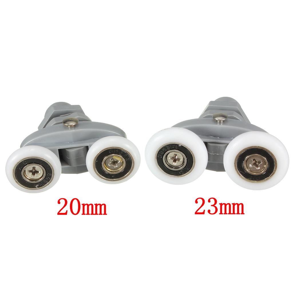 4 X Ersatz Dusche Tür Rollen/Läufer/Räder 20mm 23mm Oder 25mm K014 4 X Ersatz Dusche Tür Rollen/Läufer/Räder 20mm 23mm Oder 25mm K014