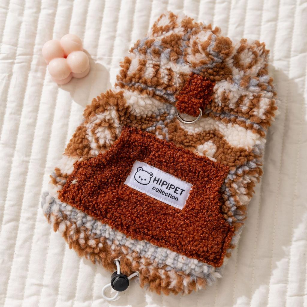 Pet Clothes Thickened In Autumn and Winter Can Lead Small Dogs To Keep Warm Dog Clothes