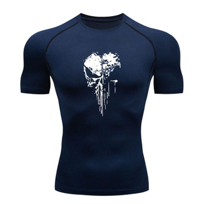 Men's Compression Workout T-Shirt Quick Dry Breathable Athle