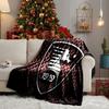 Salernitana 1919 Crest Design Throws Blanket Flannel Blankets Plush for Couch Bed Gifts for Men Women Travel Picnic Blanket Christmas Fan Gifts