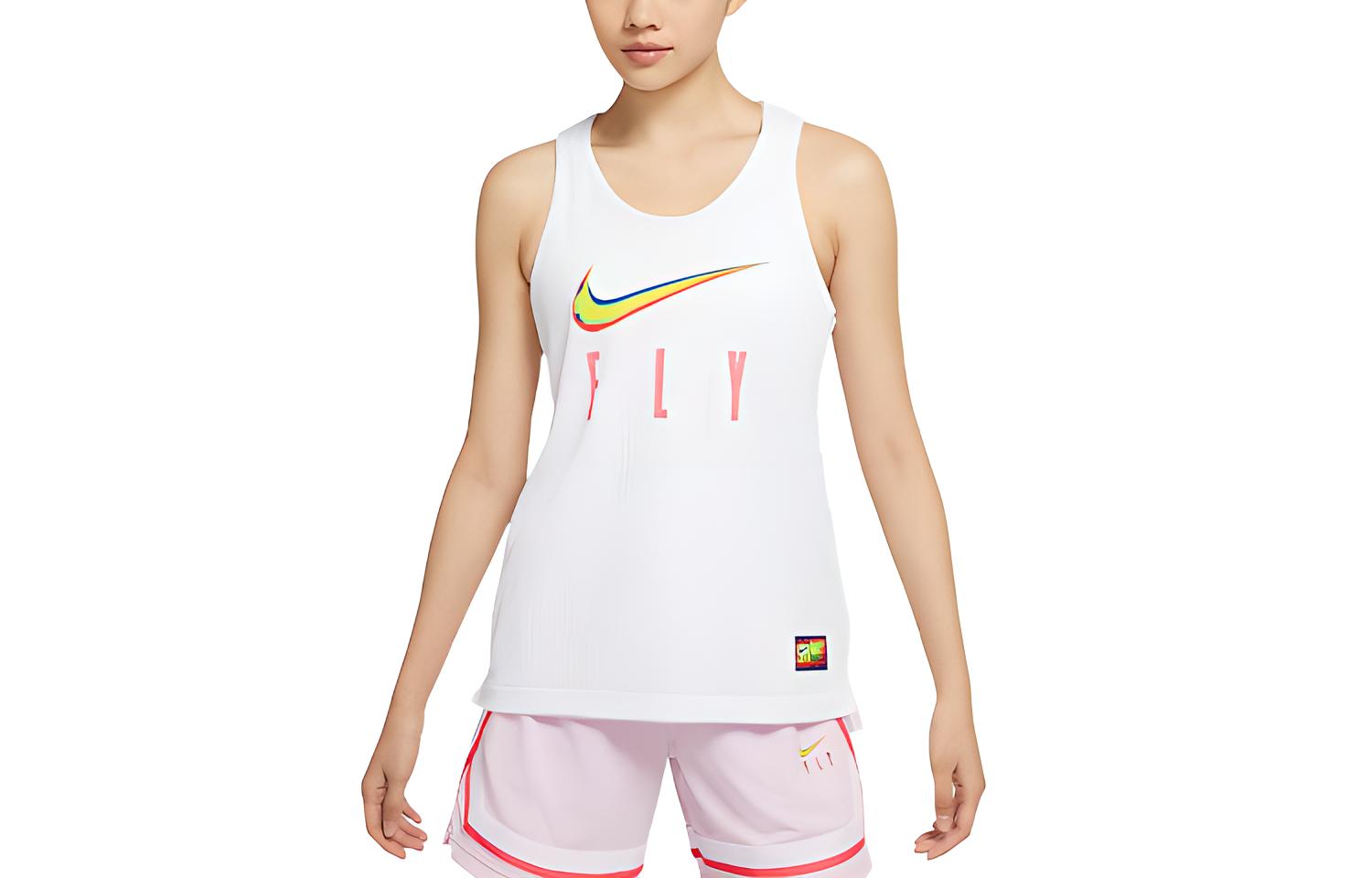 Nike Basketball Jerseys Women s White Crew Neck Moderate DM7905-106