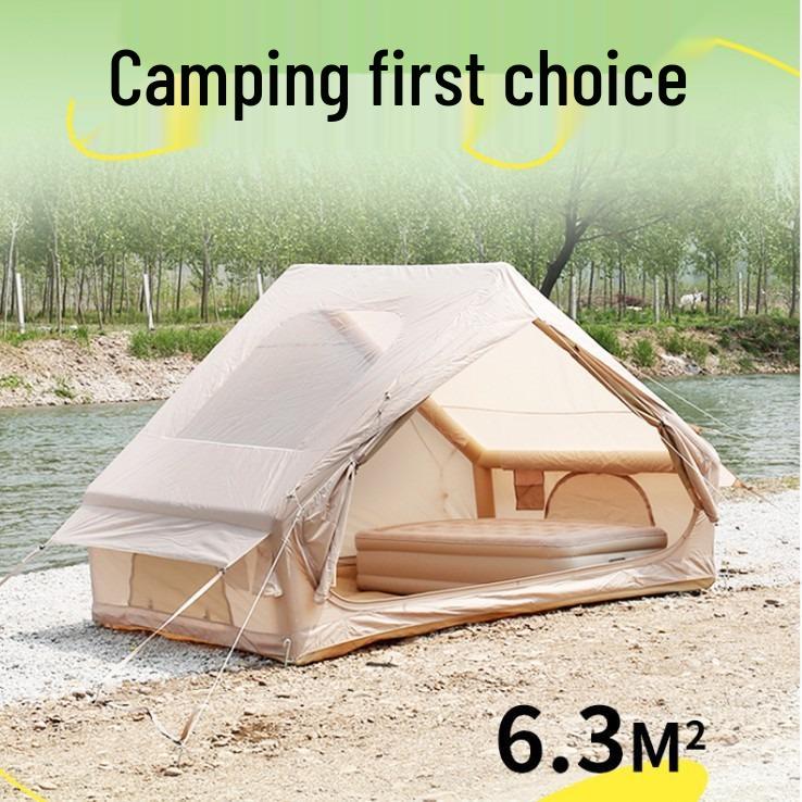 6.3 sqm Waterproof Foldable Inflatable Oxford Cloth Camping Tent