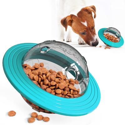Dog Planet Giocattolo da trattare per cani di piccola taglia Erogazione di cibo per gatti Divertente giocattolo di addestramento interattivo Cucciolo Alimentazione lenta Animale domestico Migliora il Q I